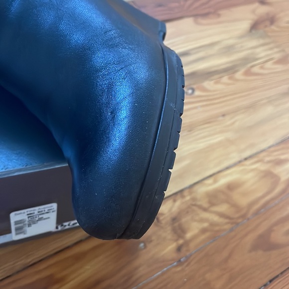 Prada Black leather  wedge boots. With box. Super comfy. Size 10 (40) - Picture 6 of 10